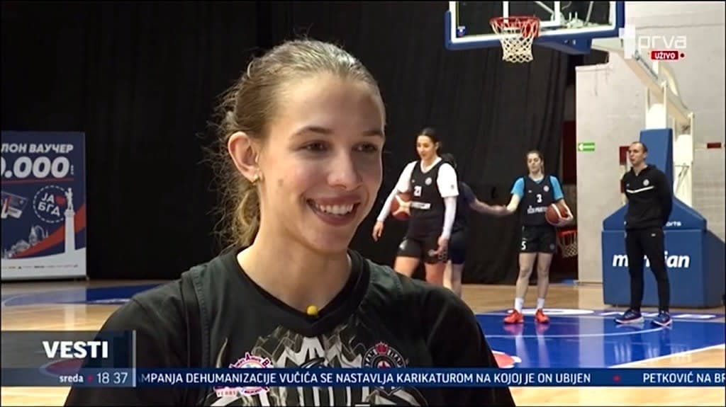 Izabel Varejao za Prvu TV: O Partizanu, navijačima, derbiju i životu u Srbiji!