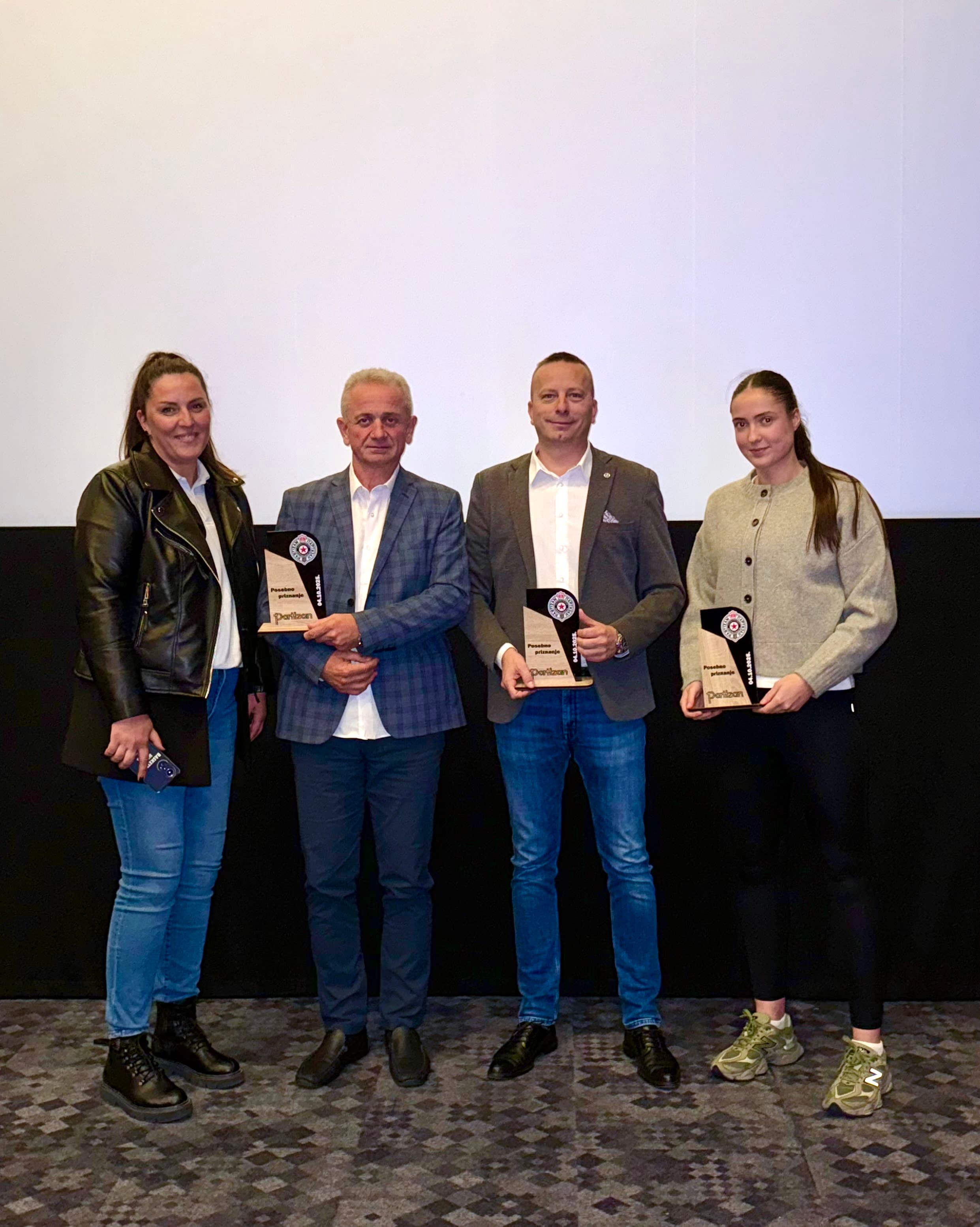 Nagrade za KŽK Partizan 1953 povodom obeležavanja 80 godina JSD Partizan